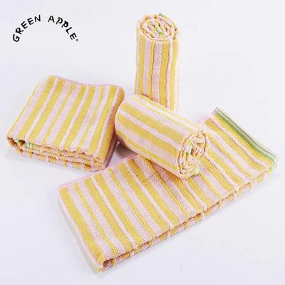 Striped Washcloth Jacquard Cotton Hand & Face Towel M6503A